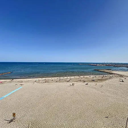 Palavas: T3 Traversant, Vue Mer, 6 Pers - Fr-1-715-112 Appartement