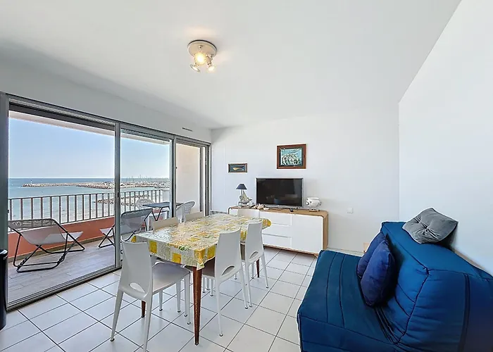 Palavas: T3 Traversant, Vue Mer, 6 Pers - Fr-1-715-112 * Palavas-les-Flots