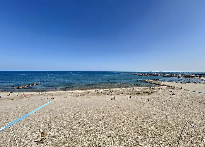 Palavas: T3 Traversant, Vue Mer, 6 Pers - Fr-1-715-112 Apartament